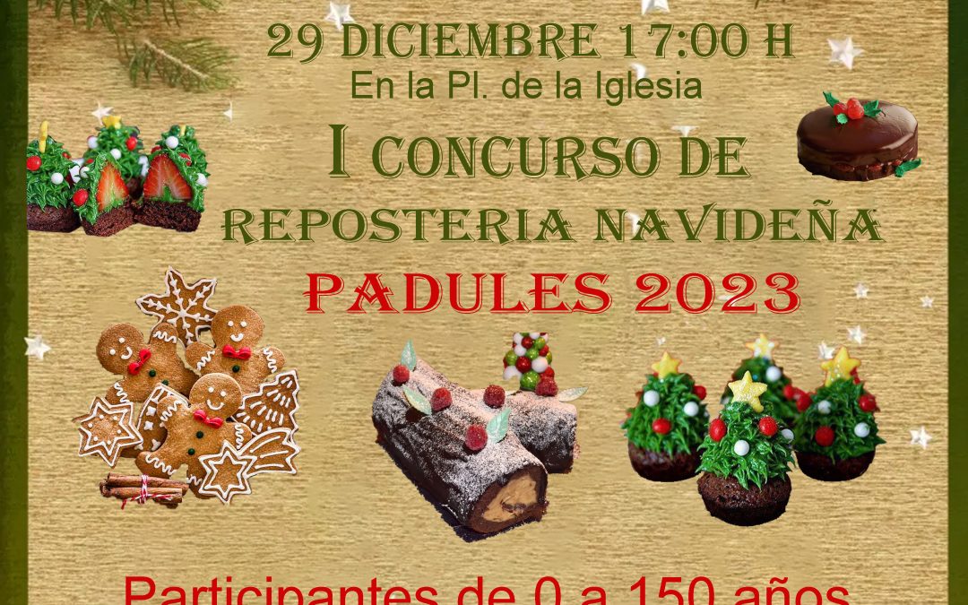 Padules – Concurso Repostería Navideña